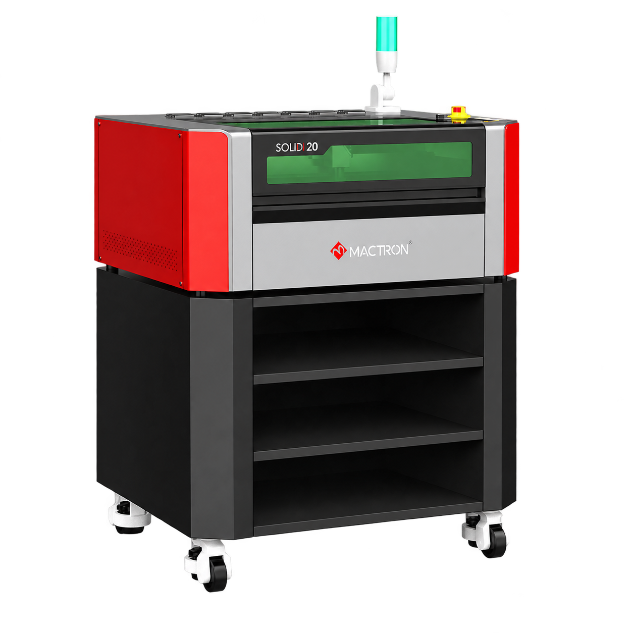 Machine de découpe et gravure laser CO2 MACTRON SOLID 20 - 500 x 300 mm
