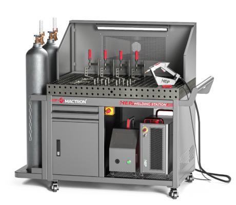 Table de soudage 3D MACTRON HWS-D - 1 200 x 800 mm